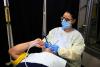 Dental hygiene students in Vancouver provide care to unhoused people