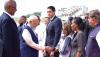 Indian PM Modi touches down in Seychelles on three-day official visit