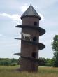 This Illinois Tower Was Built Exclusively for Swiss Goats