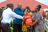 President Mahama inspects new CHPS compound, rolls out free primary healthcare kits in Abura-Asebu-Kwamankese