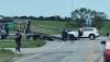 Traffic impacted by two vehicle collision at I-35 and East Highway 50