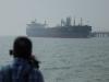 Tanker hit by ‘unidentified projectile’ in Strait of Hormuz, says British maritime agency