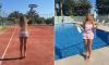 Princess Andre, 18, shows off her dad Peter's lavish Cyprus villa with huge pool, tennis court and extensive grounds as they enjoy family holiday