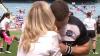 Tearful George North breaks down in live TV interview as presenter comforts him