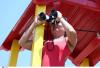 Strong Winds Collapse Lifeguard Towers in Greek Coastal Town