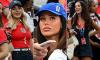 Megan Pickford, Ellie Watkins and Jude Bellingham's girlfriend Ashlyn Castro proudly lead the WAGs cheering on England as they thrash Panama 2-0 in the World Cup