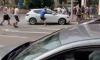 Five people are injured after car ploughs into pedestrians on busy London broadway - as Somalia-born British man, 34, is held on suspicion of attempted murder and dangerous driving