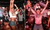 England fans packing pubs back home erupt in celebrations - and relief - while hurling pints as Three Lions clinch 2-0 World Cup triumph over Panama