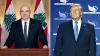 Lebanese president tells Trump state will assume responsibility for implementing Israel agreement