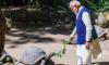 PM Modi Visits Tortoise Enclosure, Joins Seychelles Prez in Tree Plantation Event