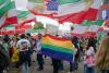 ‘Pride Match’ pitted Egypt vs. Iran; fans in Seattle relished chance to flaunt rainbows