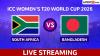 South Africa vs Bangladesh Live Streaming Online: Watch SA-W vs BAN-W ICC Women's T20 World Cup 2026 Match Free Telecast