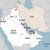 Arab Gulf states on edge as Iran reportedly targets eight U.S. military bases