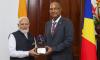 Modi Conferred Seychelles' 'Guardian of the Blue Horizon' Honour