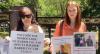 Activists held a rally in Yerevan in support of Russian prisoners.