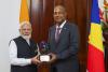Modi conferred Seychelles' highest civilian honour for leadership on climate and environmental ...