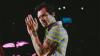 Harry Styles chokes on water, falls on stage during London concert