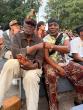 How fans styled their support during the Haiti-Brazil football match
