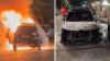 Mumbai: Car Catches Fire In Andheri West's Oshiwara, Alert Housing Society Staff Prevent Major Mishap; VIDEO