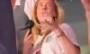 Adele shows off her dance moves in an England shirt as she joins Maya Jama and in the star-studded crowd at Bad Bunny's history-making London gig
