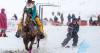Cowboys and Skiers Team Up For the Sport of Ski Joring