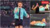 Harry Styles chokes, collapses briefly on stage during live concert at Wembley