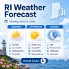 Rhode Island Weather for June 29, 2026