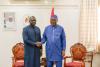 VP Jallow receives executive secretary of the Senegalo-Gambian Permanent Secretariat