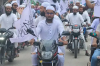 Dhaka: Islamic flags during the World Cup season