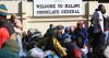 ‘My son doesn’t want to leave his school’: Malawians camp outside Sandton consulate