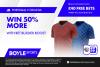 Portugal vs Croatia: Bet £10, Get £40 free bets + 50% Bet Builder win boost | BOYLE Sports