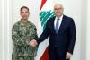 Lebanon president tells US commander will exert sovereignty over all country's territory