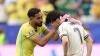 Japan star consoled by Brazilian rival after breaking down in tears at World Cup