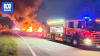 Driver charged over fiery multi-truck crash near Goulburn
