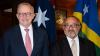 Solomon Islands PM visits Australia, NZ in shift away from China