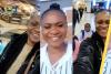 Nigerian lady rejoices after returning from South Africa with her kids – WATCH