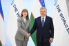 President Mirziyoyev meets World Bank delegation to discuss structural economic reforms.