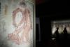 Italy displays paintings from an ancient Etruscan tomb, its latest cultural acquisition