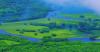 Morning mist turns Inner Mongolia's wetland into dreamlike landscape