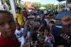 Football brings joy to Venezuelan kids displaced by quakes