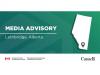 Media Advisory - Minister Olszewski to announce federal support for southern Alberta businesses