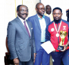 Sports minister honours returning medal-winning athletes