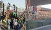 Mexican police use tear gas and pepper spray on gatecrashers in chaotic scene at World Cup fan fest