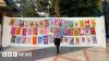 Textile artist's 260 tea towels lost in the post