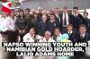 NAPSO winning youth and Namibian gold hoarder, Laliq Adams home