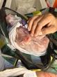 Food seized and marked for destruction after failing safety inspection