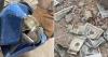 Venezuelans break dollars that officials were stealing from the rubble
