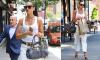 Dua Lipa keeps the bridal white outfit theme going as she heads to the studio in New York after idyllic Italian honeymoon