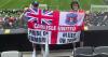 Father and son fly flag for Carlisle on special World Cup trip