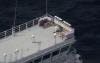 World Reuters Estonia images show machine guns on Russian LNG carrier in Baltic